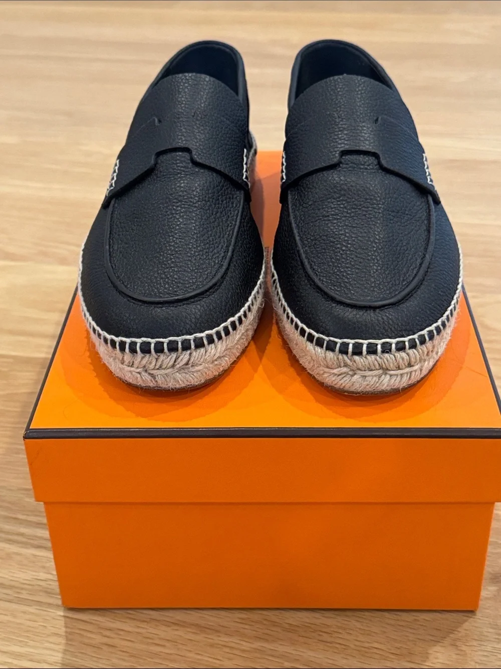 Hermes Trip Espadrille Size 40**
